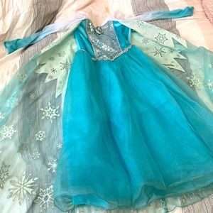 Quality DisneyStore Frozen Elsa Costume.
